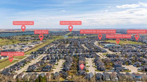 147 Hawkmere View, Chestermere, AB - Outdoor With View