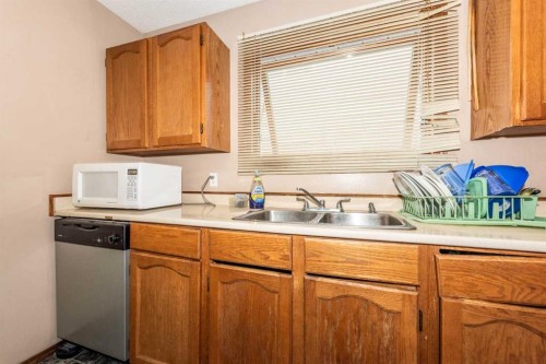27 Ventura Way Ne, Calgary, AB - Indoor Photo Showing Kitchen With Double Sink