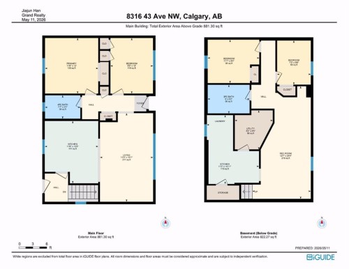8316 43 Avenue Nw, Calgary, AB - Outdoor With View