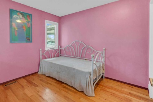 2831 Dovely Park Se, Calgary, AB - Indoor Photo Showing Bedroom