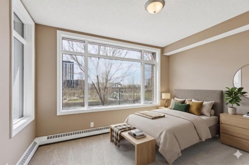 108-990 Centre Avenue Ne, Calgary, AB - Indoor Photo Showing Bedroom