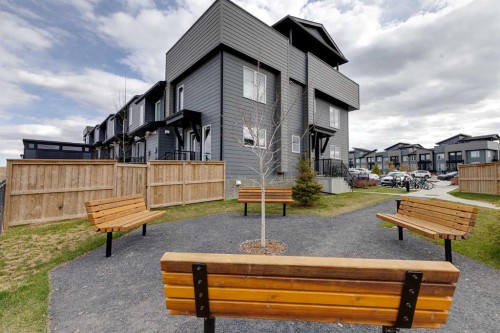 302-260 Rowley Way Nw, Calgary, AB - Outdoor With Deck Patio Veranda