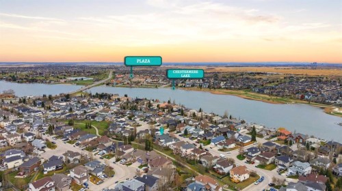 212 Cove Drive, Chestermere, AB - Outdoor With Body Of Water With View