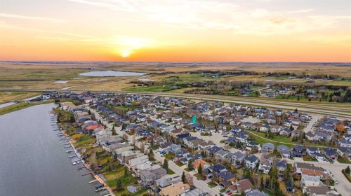 212 Cove Drive, Chestermere, AB - Outdoor With View
