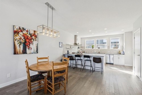 146 Norford Common Nw, Calgary, AB - Indoor Photo Showing Dining Room