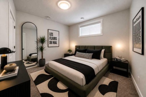 55 Silver Spruce Grove Sw, Calgary, AB - Indoor Photo Showing Bedroom