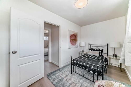 619 Merrill Drive Ne, Calgary, AB - Indoor Photo Showing Bedroom