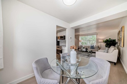 619 Merrill Drive Ne, Calgary, AB - Indoor Photo Showing Dining Room