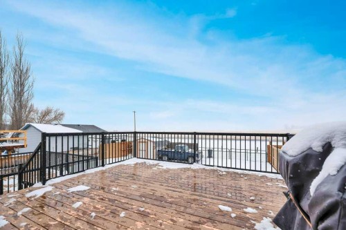1905 Strathcona Terrace, Strathmore, AB - Outdoor With Deck Patio Veranda
