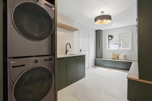 119 Canterville Road Sw, Calgary, AB - Indoor Photo Showing Laundry Room