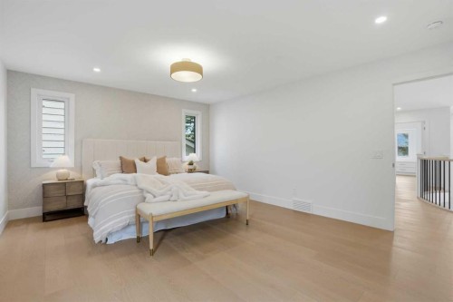 119 Canterville Road Sw, Calgary, AB - Indoor Photo Showing Bedroom