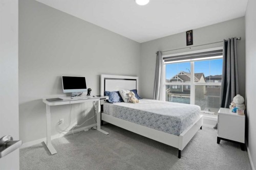 276 Calhoun Crescent Ne, Calgary, AB - Indoor Photo Showing Bedroom