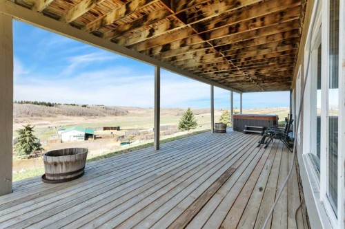 29426 Range Road 292, Rural Mountain View County, AB - Outdoor With Deck Patio Veranda With Exterior