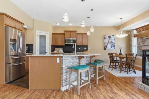 78 Westmount Circle, Okotoks, AB - Indoor Photo Showing Kitchen With Stainless Steel Kitchen