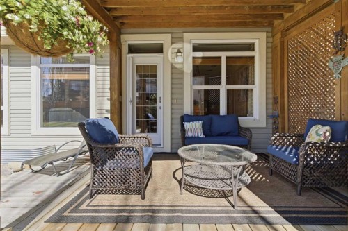 78 Westmount Circle, Okotoks, AB - Outdoor With Deck Patio Veranda With Exterior