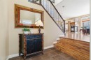 78 Westmount Circle, Okotoks, AB  - Indoor Photo Showing Other Room With Fireplace 