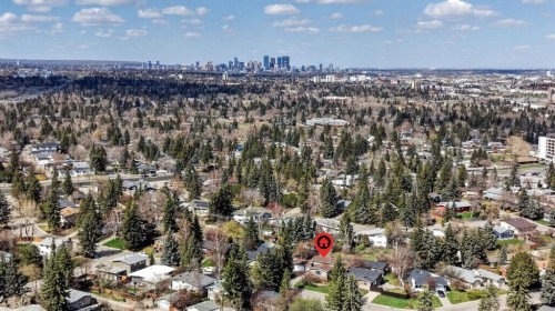 8 Slocan Road Sw, Calgary, AB - Outdoor With View