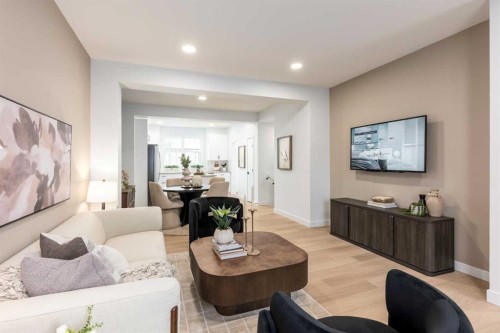 107 Osprey Hill Point Sw, Calgary, AB - Indoor Photo Showing Living Room