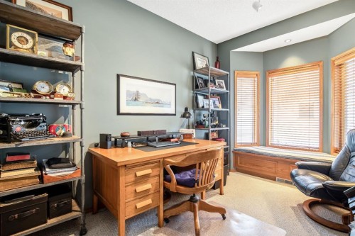 120 Bow Meadows Drive, Cochrane, AB - Indoor Photo Showing Office