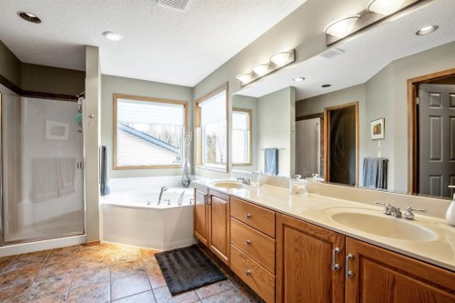 120 Bow Meadows Drive, Cochrane, AB - Indoor Photo Showing Bathroom
