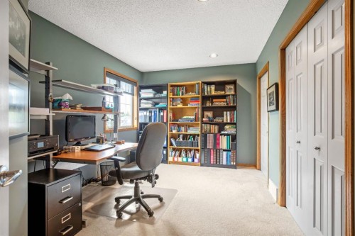 120 Bow Meadows Drive, Cochrane, AB - Indoor Photo Showing Office