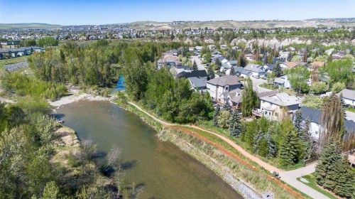 120 Bow Meadows Drive, Cochrane, AB - Outdoor With Body Of Water With View
