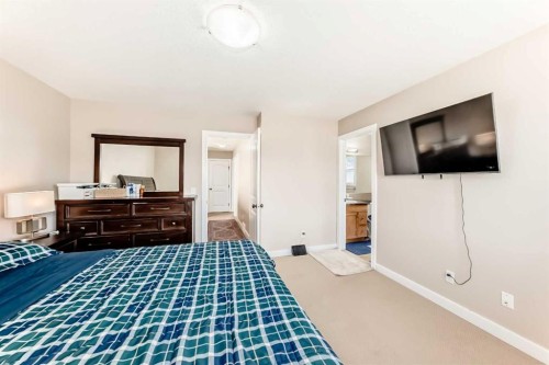 299 Saddlebrook Circle Ne, Calgary, AB - Indoor Photo Showing Bedroom