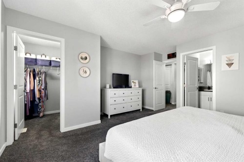253 Auburn Meadows Boulevard Se, Calgary, AB - Indoor Photo Showing Bedroom