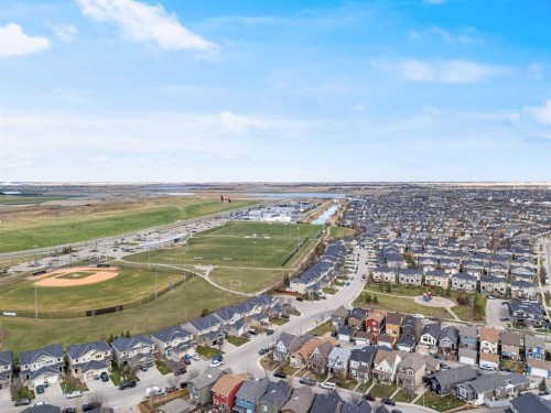 36 New Brighton Landing Se, Calgary, AB - Outdoor With View