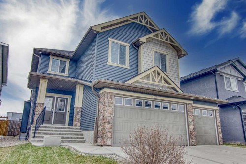 237 Kinniburgh Way, Chestermere, AB - Outdoor With Facade