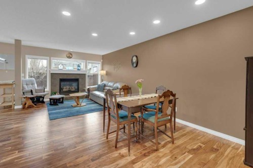 15 New Brighton Manor Se, Calgary, AB - Indoor With Fireplace