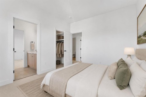 99 South Shore Road, Chestermere, AB - Indoor Photo Showing Bedroom