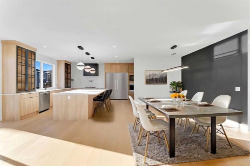 99 South Shore Road, Chestermere, AB - Indoor Photo Showing Dining Room