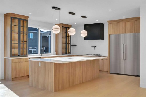 99 South Shore Road, Chestermere, AB - Indoor Photo Showing Kitchen