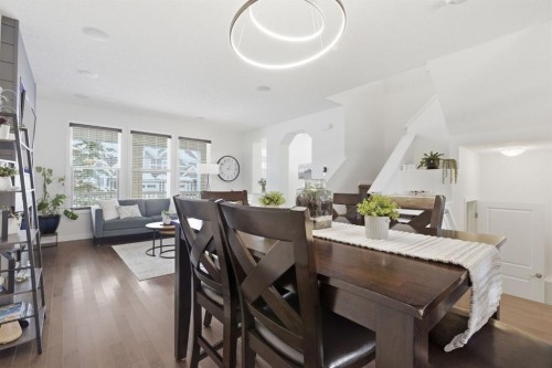 773 River Heights Crescent, Cochrane, AB - Indoor Photo Showing Dining Room