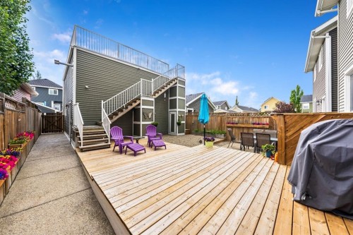773 River Heights Crescent, Cochrane, AB - Outdoor With Deck Patio Veranda With Exterior