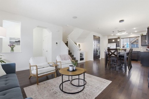 773 River Heights Crescent, Cochrane, AB - Indoor Photo Showing Living Room