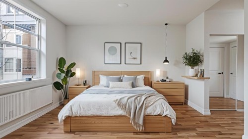 206-3651 Marda Link Sw, Calgary, AB - Indoor Photo Showing Bedroom