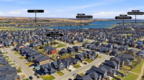 233 Aspenmere Circle, Chestermere, AB - Outdoor With Body Of Water With View