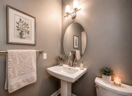 23 Aspen Summit Mount Sw, Calgary, AB - Indoor Photo Showing Bathroom