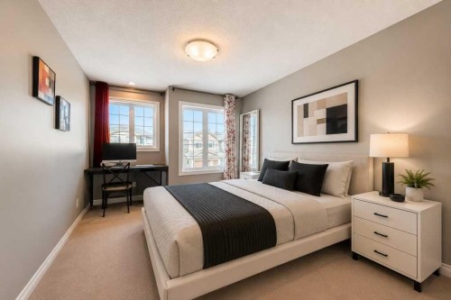 23 Aspen Summit Mount Sw, Calgary, AB - Indoor Photo Showing Bedroom