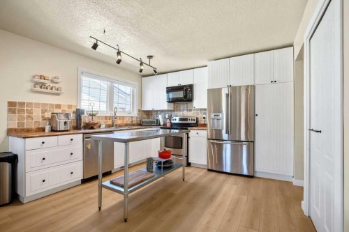 99 Beddington Crescent Ne, Calgary, AB - Indoor Photo Showing Kitchen With Stainless Steel Kitchen
