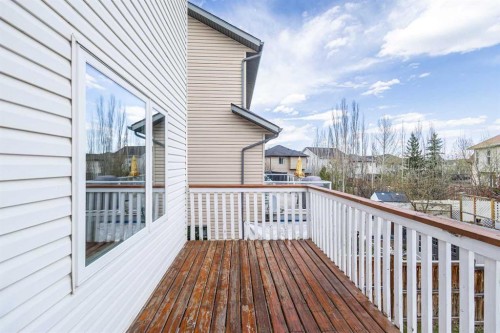 112 Everridge Drive Sw, Calgary, AB - Outdoor With Deck Patio Veranda With Exterior