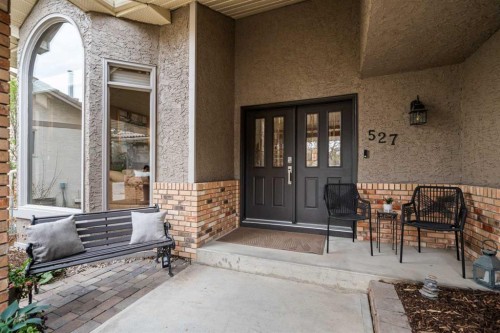 527 Scimitar Bay Nw, Calgary, AB - Outdoor With Deck Patio Veranda