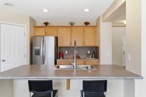 143 Coventry Hills Drive Ne, Calgary, AB - Indoor Photo Showing Kitchen With Double Sink