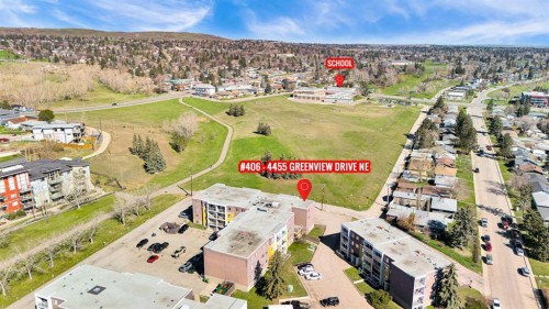 406-4455A Greenview Drive Ne, Calgary, AB - Outdoor With View