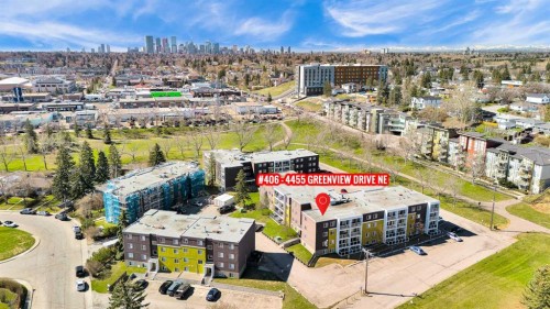 406-4455A Greenview Drive Ne, Calgary, AB - Outdoor With View