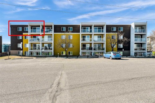 406-4455A Greenview Drive Ne, Calgary, AB - Outdoor With Balcony With Facade