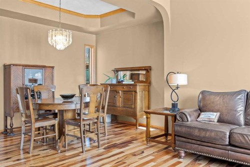 30 Gleneagles View, Cochrane, AB - Indoor Photo Showing Dining Room