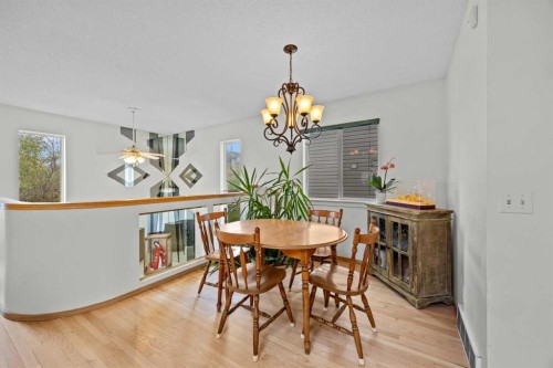 242 Hidden Spring Mews Nw, Calgary, AB - Indoor Photo Showing Dining Room